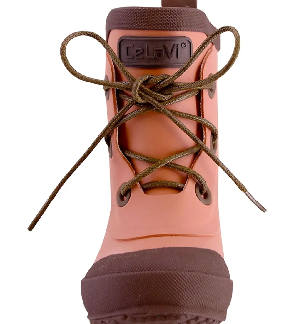 Gummistøvler-CeLaVi Gummistøvler m. For - Wellies - Brick Dust