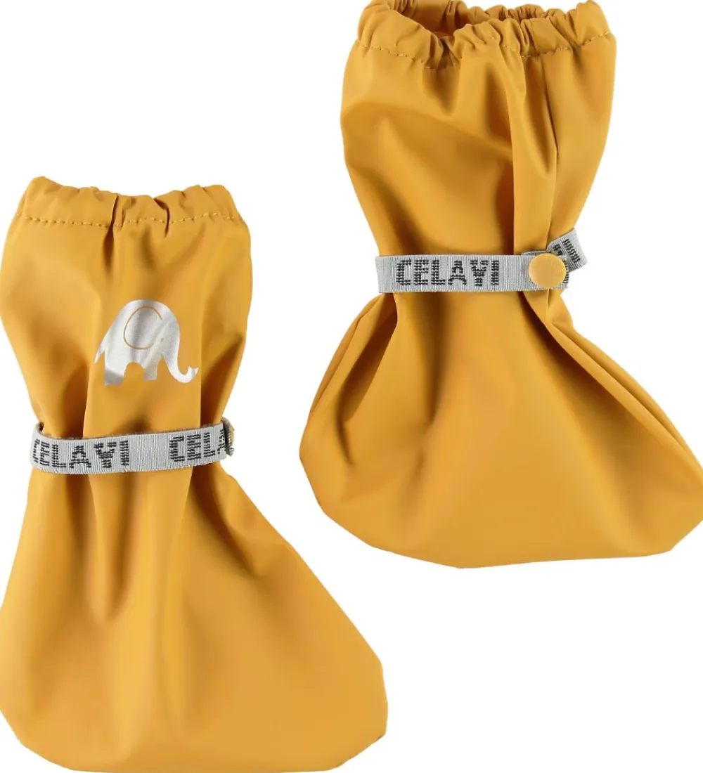 CeLaVi Overtrækssko*Overtrækssko - PU - Mineral Yellow