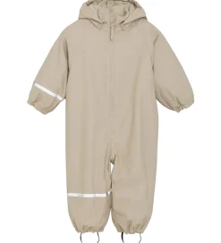 CeLaVi Regntøj*Regndragt m. Fleece - PU - White Pepper