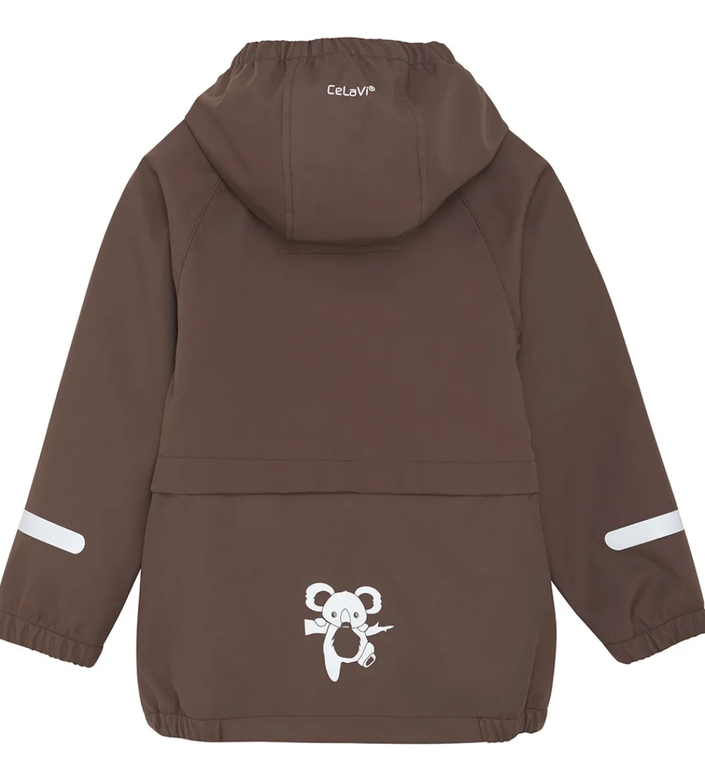 CeLaVi Softshell*Softshelljakke - French Roast