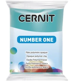 Cernit Modellervoks*Polymer Ler - Number One - Turkis