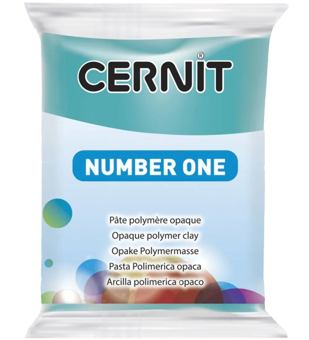 Cernit Modellervoks*Polymer Ler - Number One - Turkis