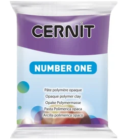 Cernit Modellervoks*Polymer Ler - Number One - Violet