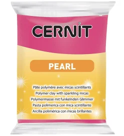 Cernit Modellervoks*Polymer Ler - Pearl - Magenta