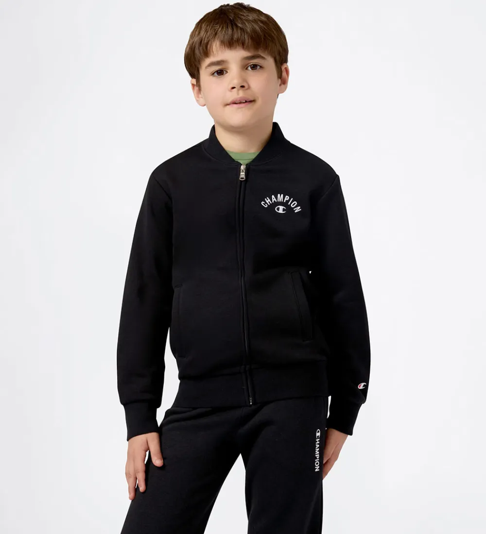 Cardigans-Champion Cardigan - Black Beauty