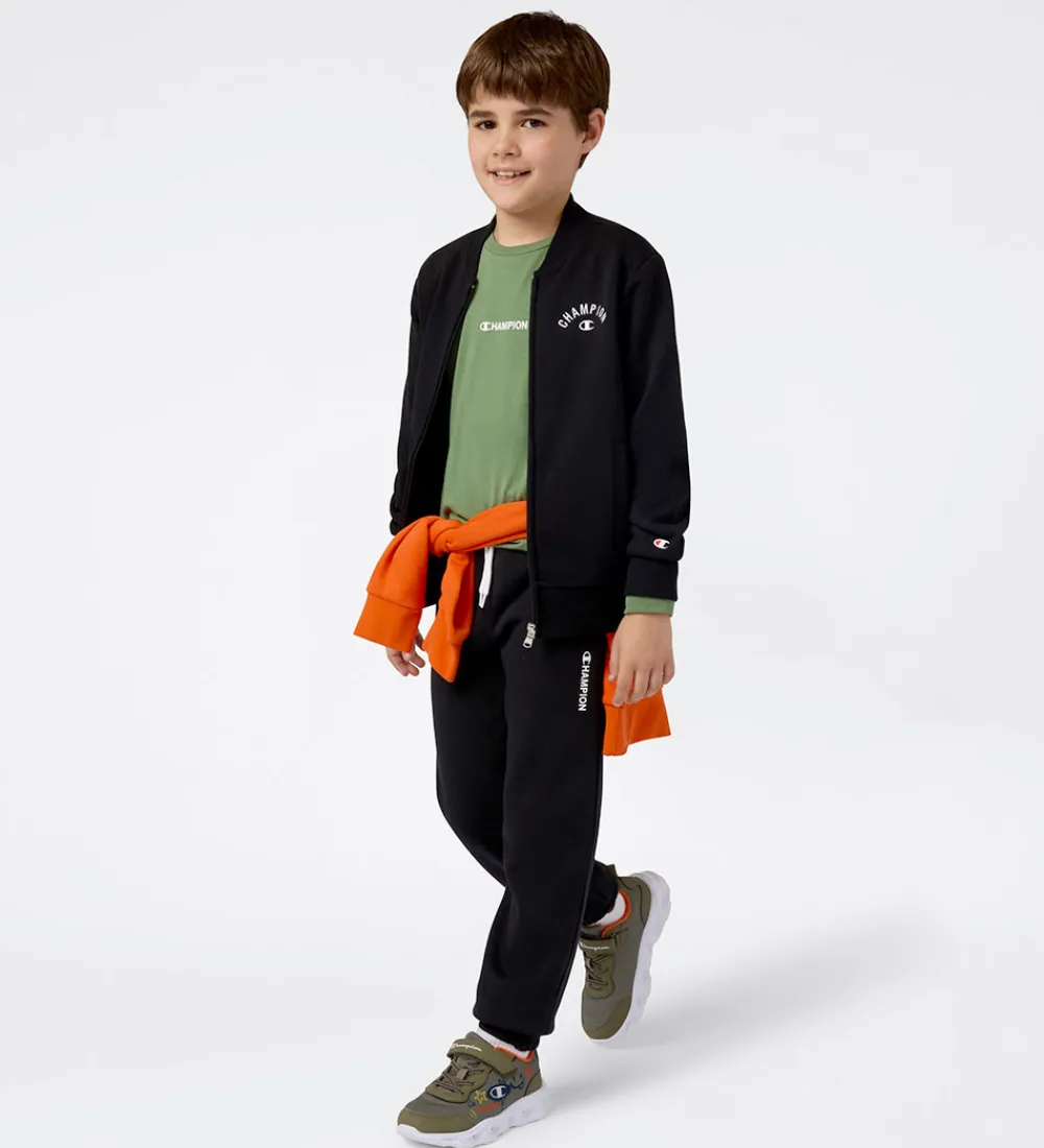 Cardigans-Champion Cardigan - Black Beauty