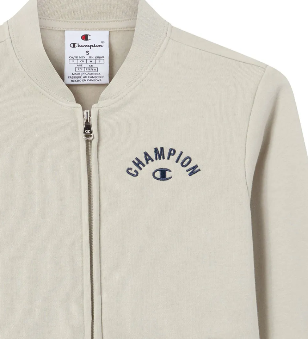 Cardigans-Champion Cardigan - Neutral Chino Beige