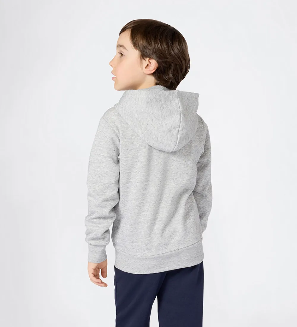 Hættetrøjer-Champion Hættetrøje - New Oxford Grey Melange