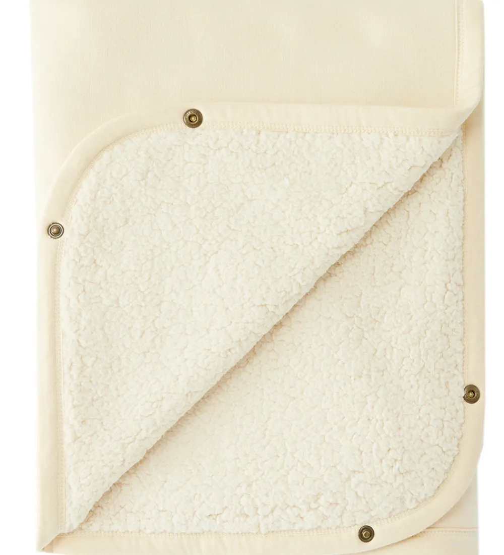 Cloby Tæpper*Teddy Tæppe - 95x75 cm - Off White