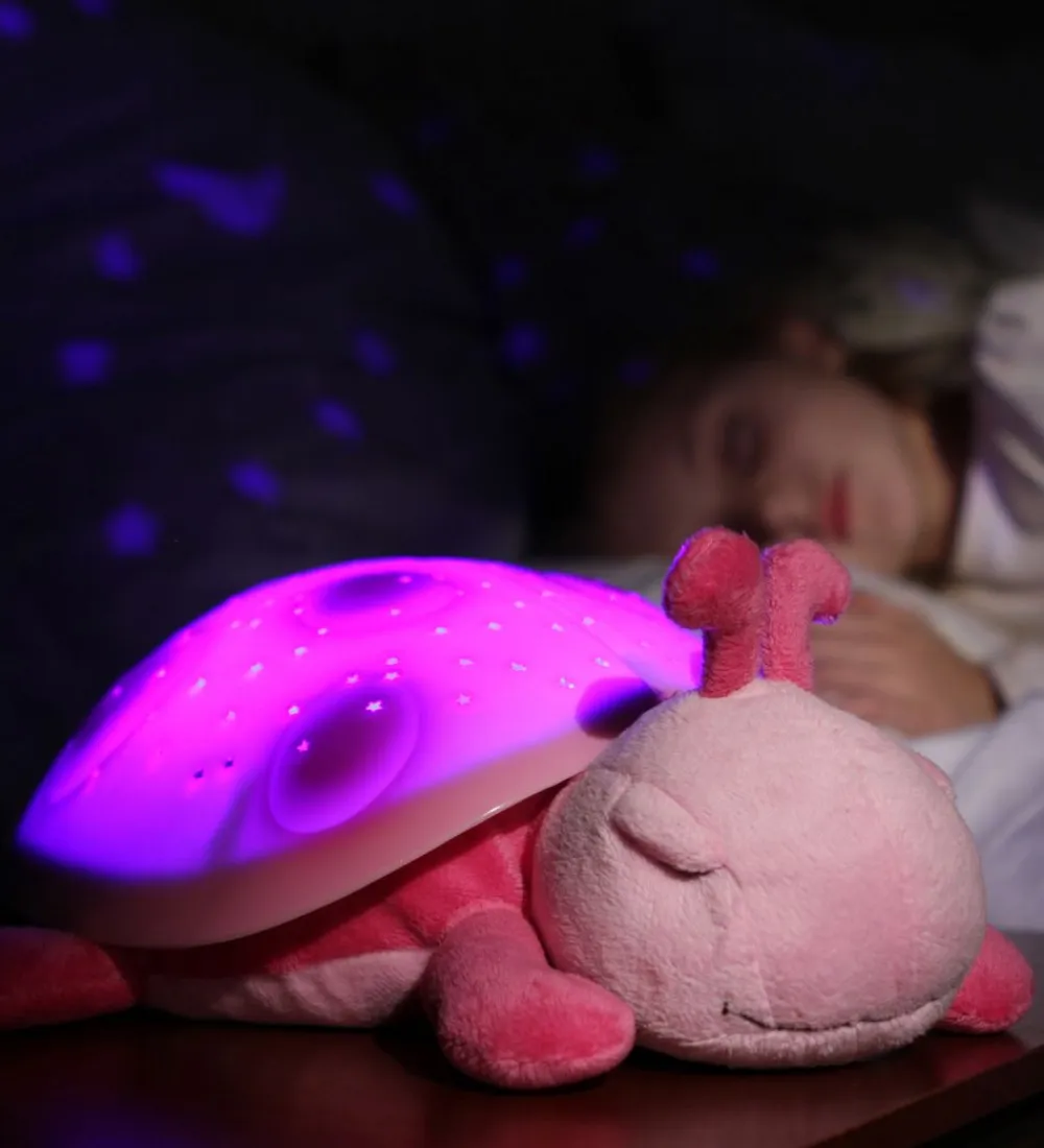 Cloud-B Natlamper*Natlampe - Twilight Ladybug - 24 cm - Rosa