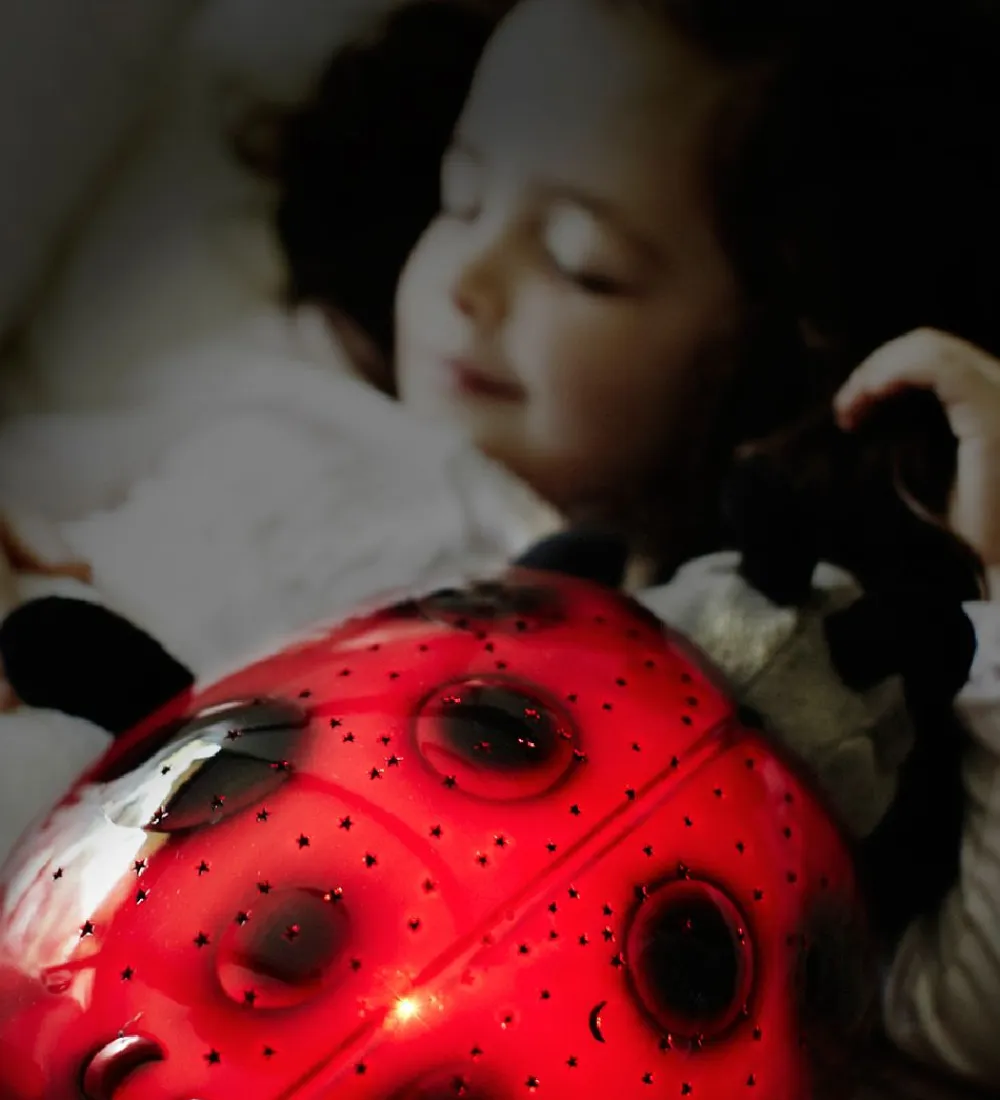Cloud-B Fritstående Lamper*Natlampe - Twilight - 27 cm - Mariehøne