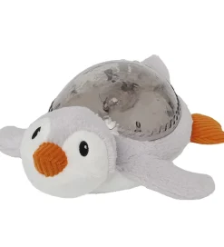 Cloud-B Natlamper|Lamper*Natlampe m. Lyd - Tranquil Penquin - 30 cm - Grå