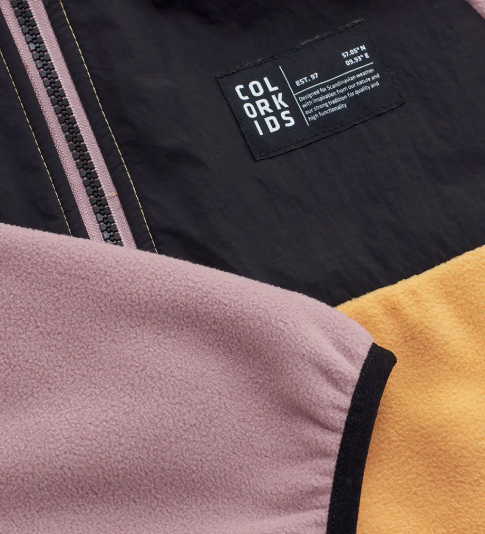 Fleece-Color Kids Fleecejakke - Chamois