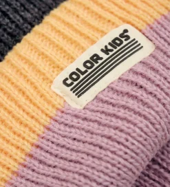 Huer Og Hatte-Color Kids Hue - Uld/Akryl - Strik - Woodrose