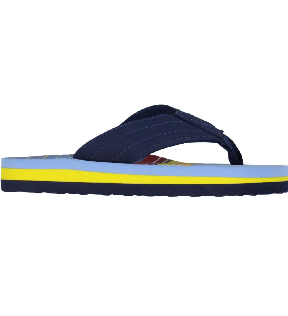 Color Kids Klipklappere*Klipklapper - Flip Flops - Cerulean