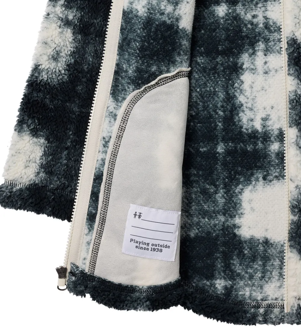 Fleece-Columbia Fleecejakke - Teddy - West Bend - Sort/Hvid m. Tern