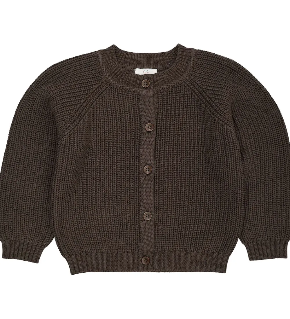 Copenhagen Colors Cardigans|Unisex-Tøj*Cardigan - Strik - DK Brown