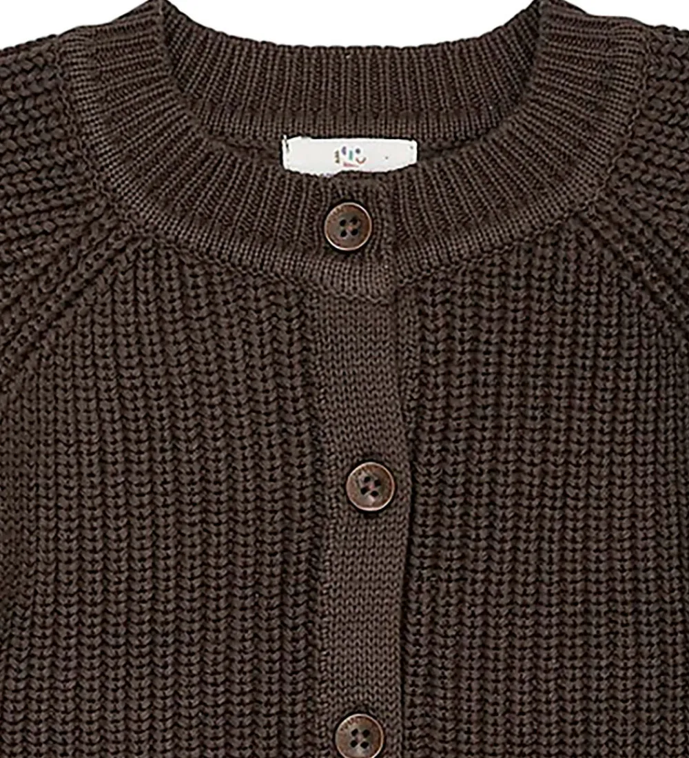Copenhagen Colors Cardigans|Unisex-Tøj*Cardigan - Strik - DK Brown
