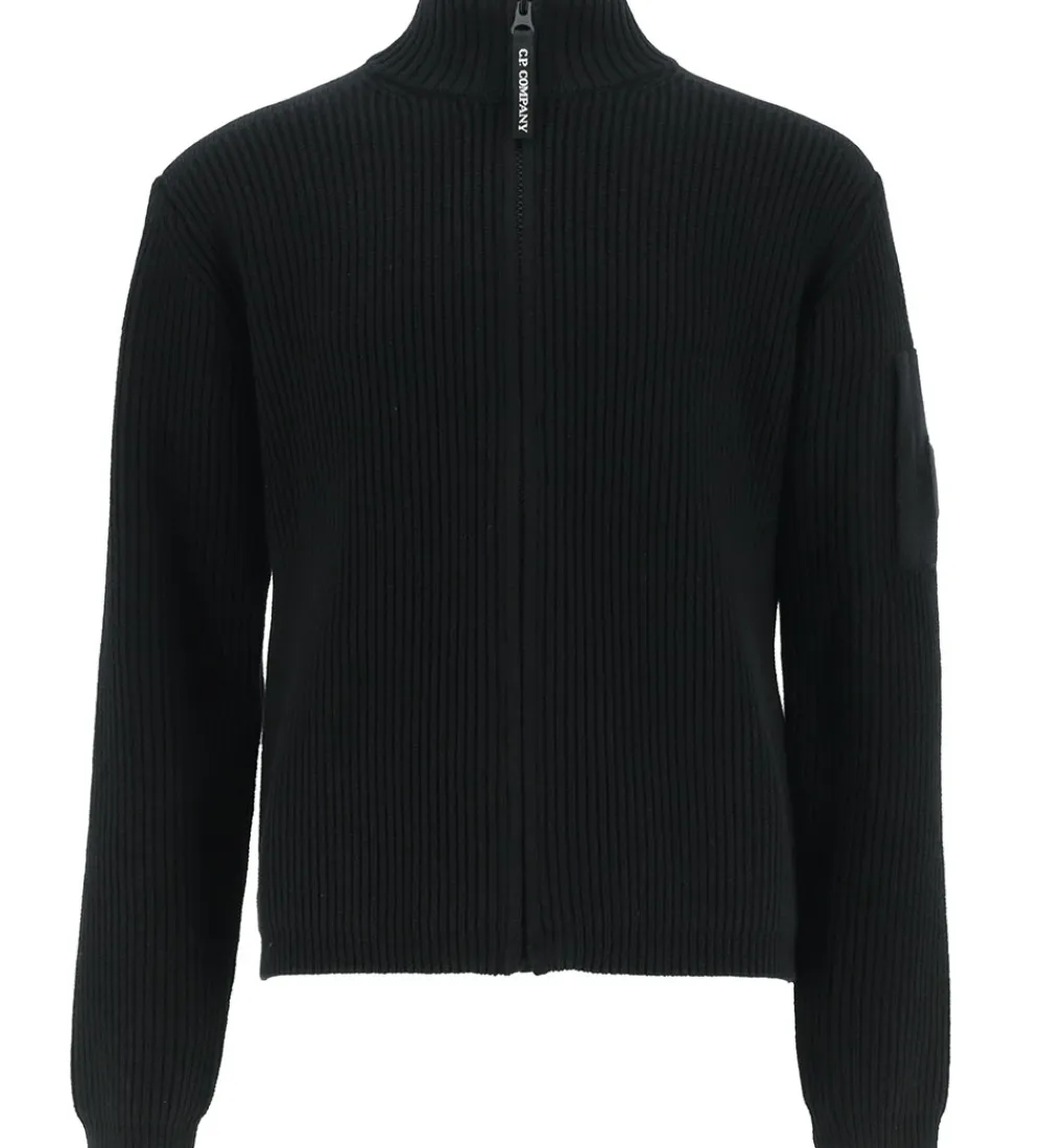 C.P. Company Striktrøjer*Cardigan - Strik - Sort