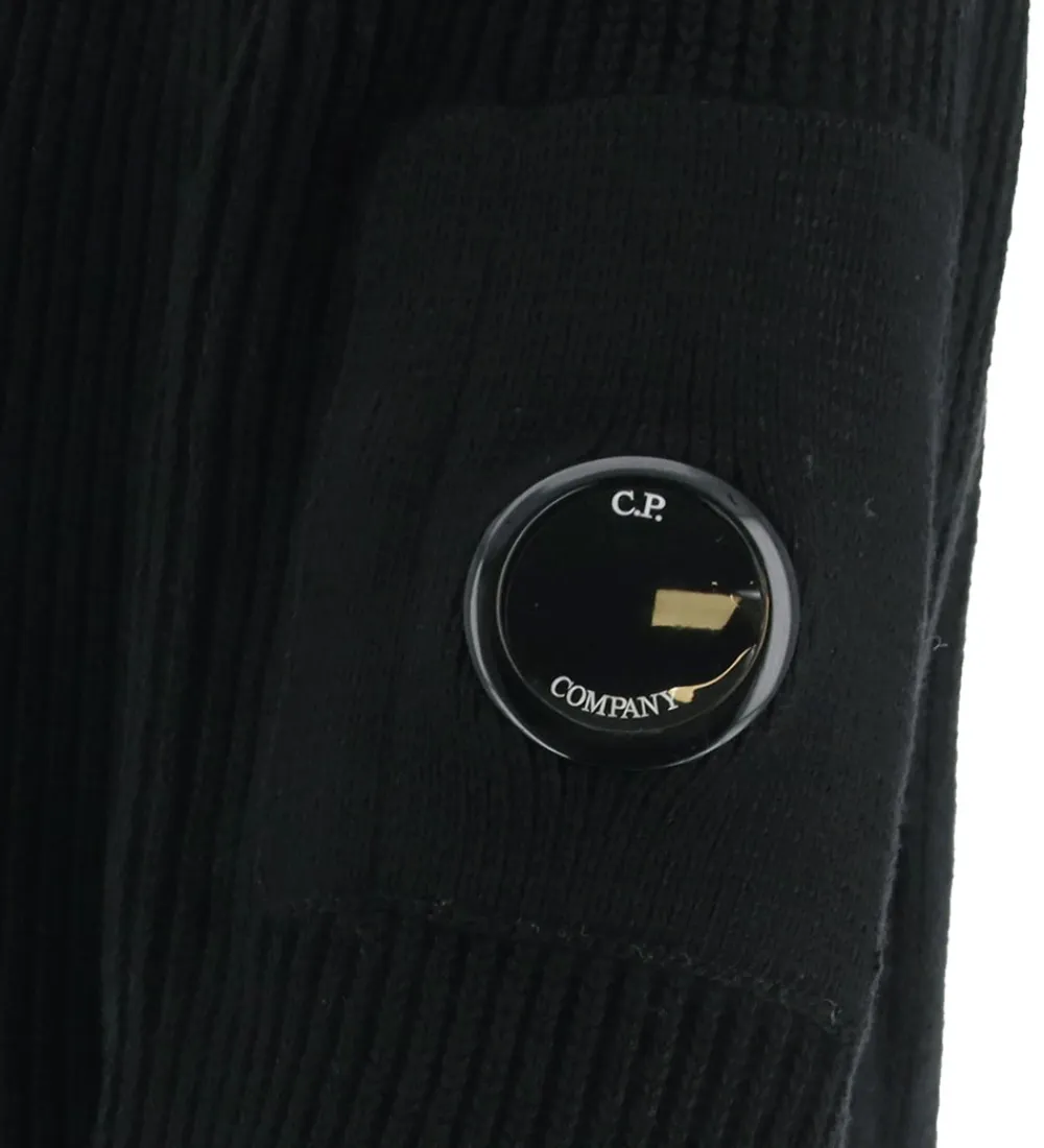 C.P. Company Striktrøjer*Cardigan - Strik - Sort