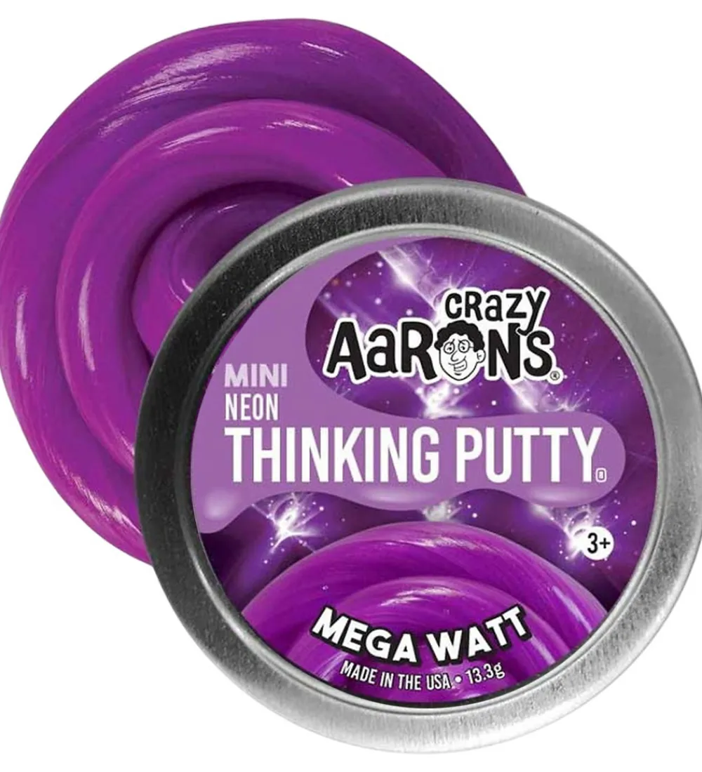 Kreativ Leg|Slim-Crazy Aarons Putty - Mini - 13,3g - Mega Watt
