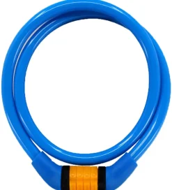 Cykellåse|Cykellåse-Crazy Safety Kodelås - 60 cm - Blå