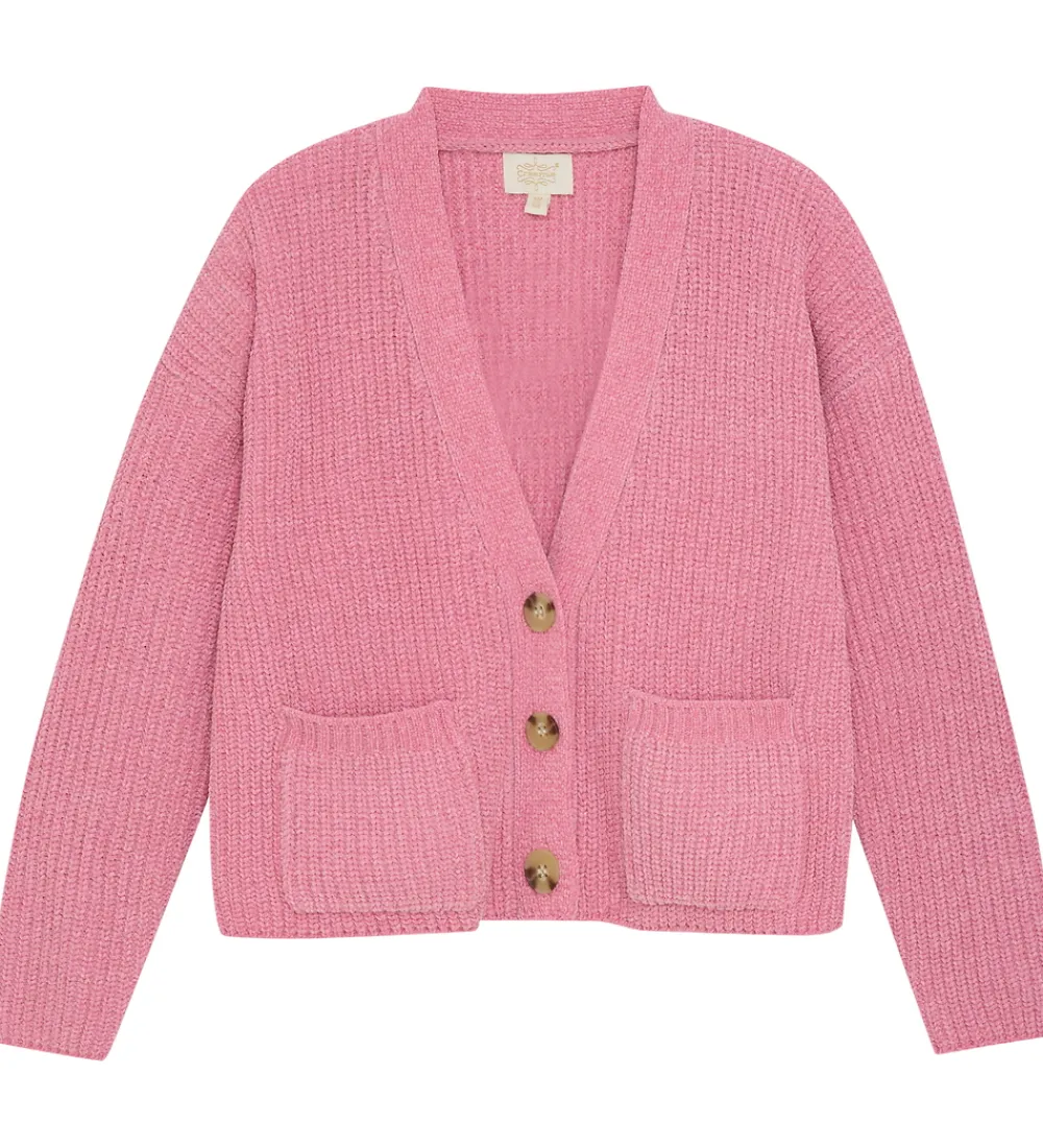 Creamie Striktrøjer*Cardigan - Strik - Wild Rose