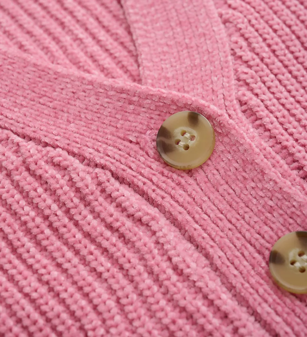 Creamie Striktrøjer*Cardigan - Strik - Wild Rose