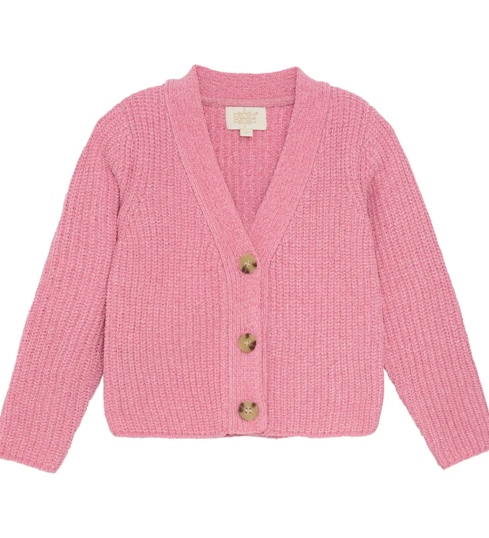 Creamie Striktrøjer*Cardigan - Strik - Wild Rose