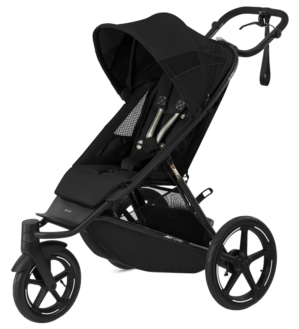 Klapvogne-Cybex Klapvogn - Avi Spin - Moon Black