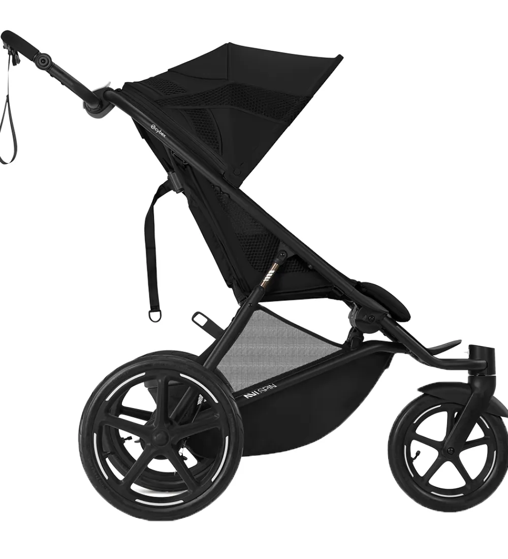 Klapvogne-Cybex Klapvogn - Avi Spin - Moon Black