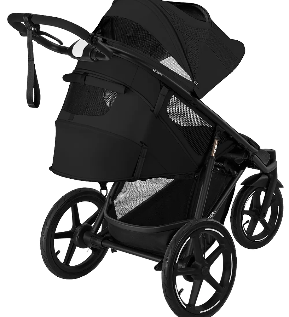 Klapvogne-Cybex Klapvogn - Avi Spin - Moon Black
