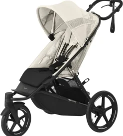 Klapvogne-Cybex Klapvogn - Avi Spin BLK Seashell - Light Beige