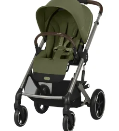 Klapvogne-Cybex Klapvogn - Balios S Lux TPE - Moss Green/Khaki