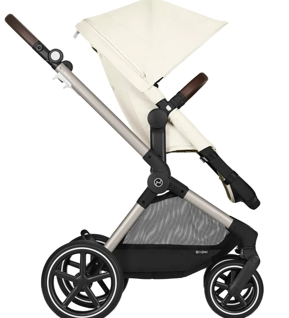 Klapvogne-Cybex Klapvogn/Barnevogn - Eos Lux - 2-i-1 - Seashell Beige