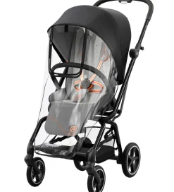 Cybex Klapvogne|Barnevognsudstyr*Regnslag - Eezy S Twist2 Line - Transparent/Sort