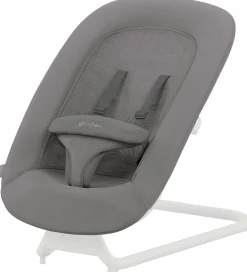 Stole-Cybex Skråstol - Lemo - 61x44 cm - Suede Grey/Mid Grey