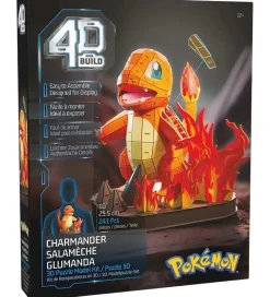 Puslespil-4D Puzzles 3D Puslespil - Pokémon 24,8 cm - Charmander