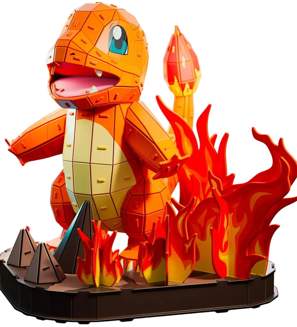 Puslespil-4D Puzzles 3D Puslespil - Pokémon 24,8 cm - Charmander