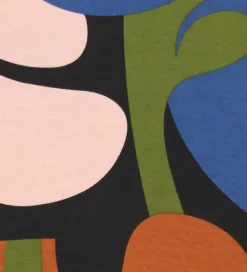 Kjoler-Danefæ Kjole - Danepopsicle Interlock - Black Trops
