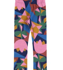 Leggings-Danefæ Leggings - Bomuld/Viskose - Danecheer - Rose Geofleur