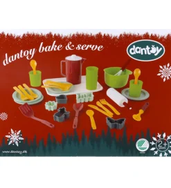 Rolleleg|Legemad-Dantoy Bake & Serve Set - Christmas - 35 Dele