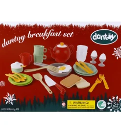 Rolleleg|Legemad-Dantoy Breakfast Set - Christmas - 32 Dele