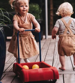 Babylegetøj|Gåvogne-Dantoy Classic Gåvogn - 45x48 cm - Rød