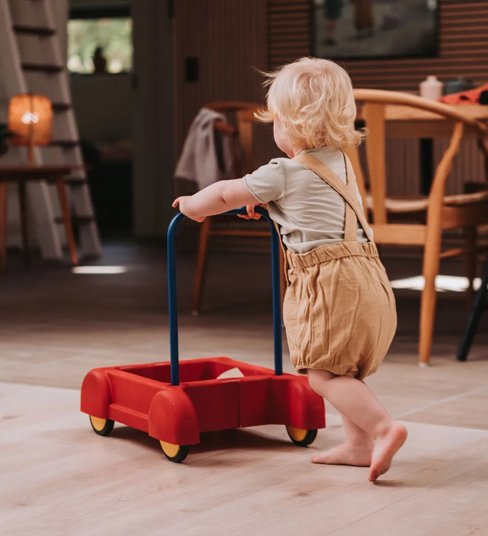 Babylegetøj|Gåvogne-Dantoy Classic Gåvogn - 45x48 cm - Rød