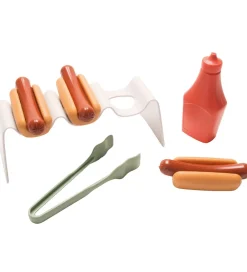 Dantoy Legekøkken Og Legemøbel*Hotdogsæt - 9 Dele - Green Garden
