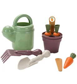 Dantoy Legemad|Legekøkken Og Legemøbel*Plantesæt - 12 Dele - Green Garden