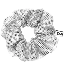 DAY ET Hårelastikker*Scrunchie - Party - Silver