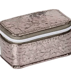 DAY ET Smykker|Smykkeskrin*Smykkeskrin - Disco Jewelry Zip Oval Micro - Gunmetal