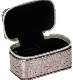 DAY ET Smykker|Smykkeskrin*Smykkeskrin - Disco Jewelry Zip Oval Micro - Gunmetal